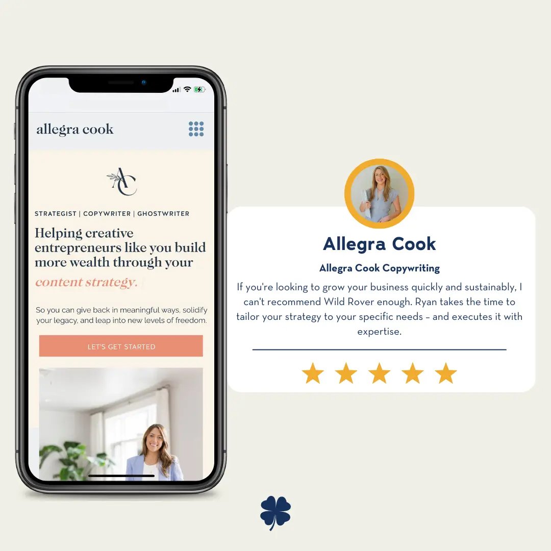 Allegra Cook, Wild Rover Marketing